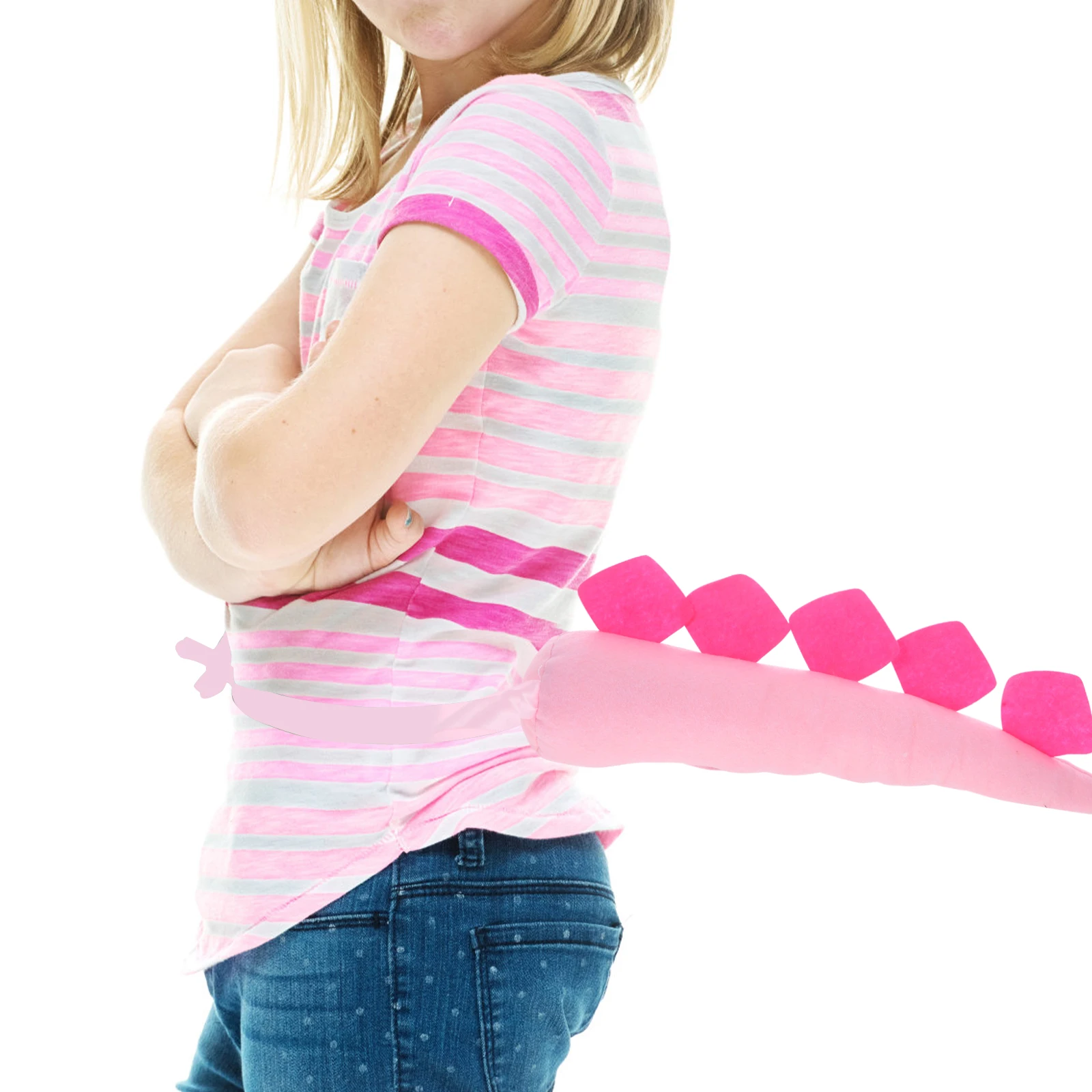 

Dinosaur Tail Prop Soft Cloth Dinosaur Costume Accessory for Party Cosplay Performance Photo Tail Cosplay Accessory