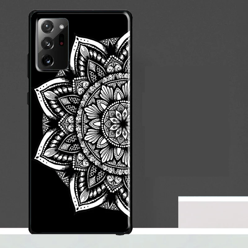 حافظة أنيقة بتصميم زهور ماندالا لهاتف سامسونج جالاكسي S25 Ultra S23 S22 S21 S24 Ultra S9 S10 S20 Plus S25 FE #5