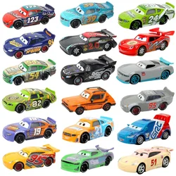 Disney Pixar Cars Toys racing Lightning McQueen Jackson Storm The King Mater 1:55 Diecast Metal Alloy Model Car Kid Gift