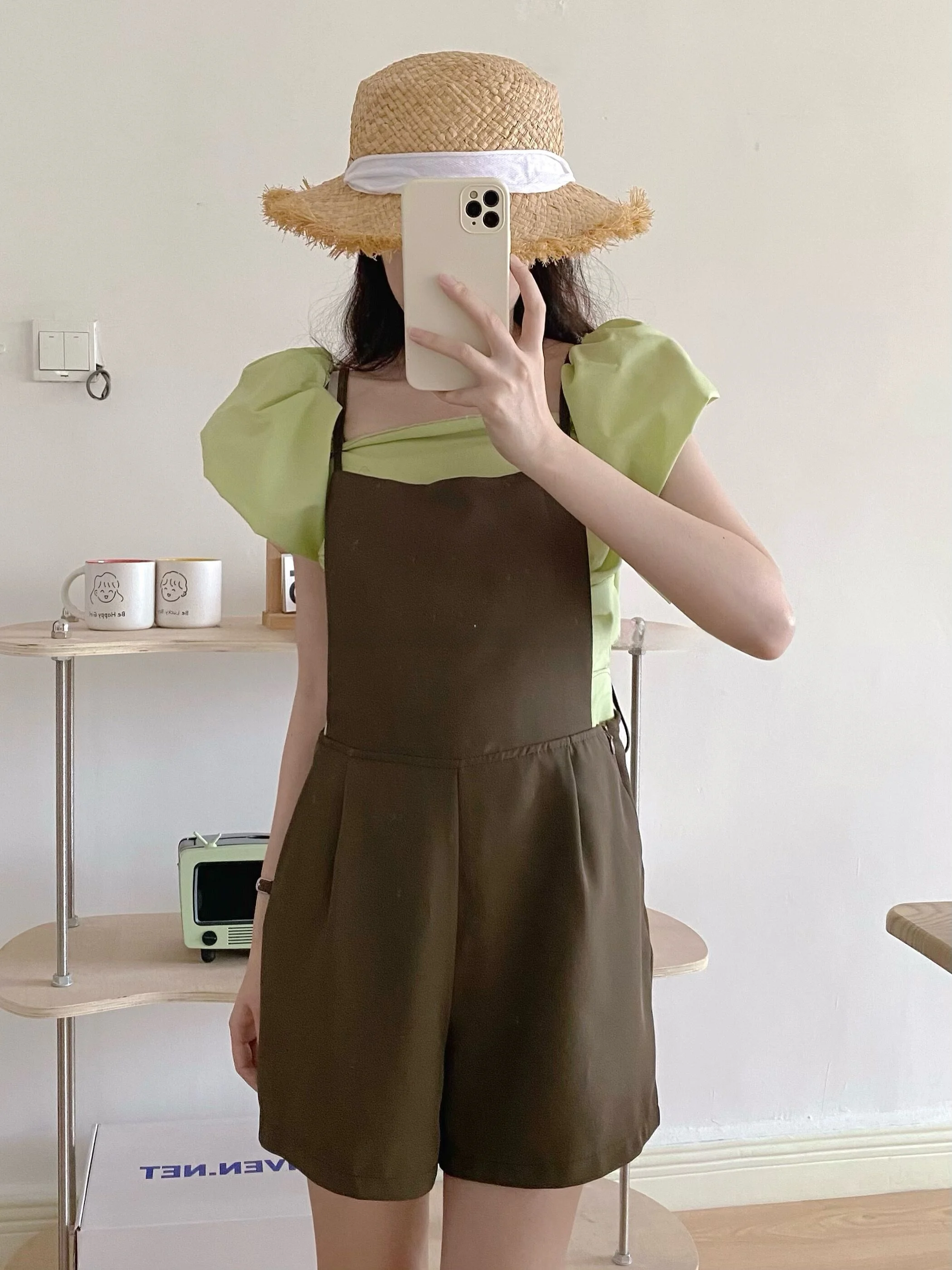 

Women's Suit Jacket Short Pants Summer Thin Loose Straight Drapey One-Piece Overalls Casual Commute Simple High Waist Shorts
