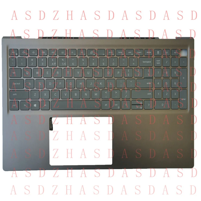 

Z for New Palmrest Cover Backlit Keyboard For Dell Inspiron 15Pro 5510 5515 06P0TG US