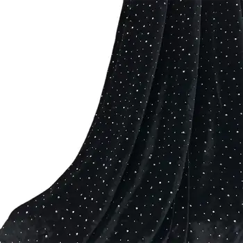 45/90*145公分 彩色彈性閃光氨綸彈性布 舞台表演服裝裝飾縫紉布料用品 10 最佳銷售 水晶織物 - №10