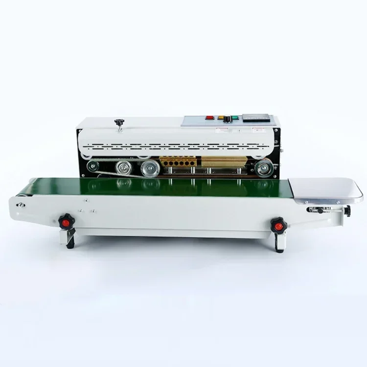 

Automatic Continuous Sealing Machine Plastic Sealer Food Grade Packing