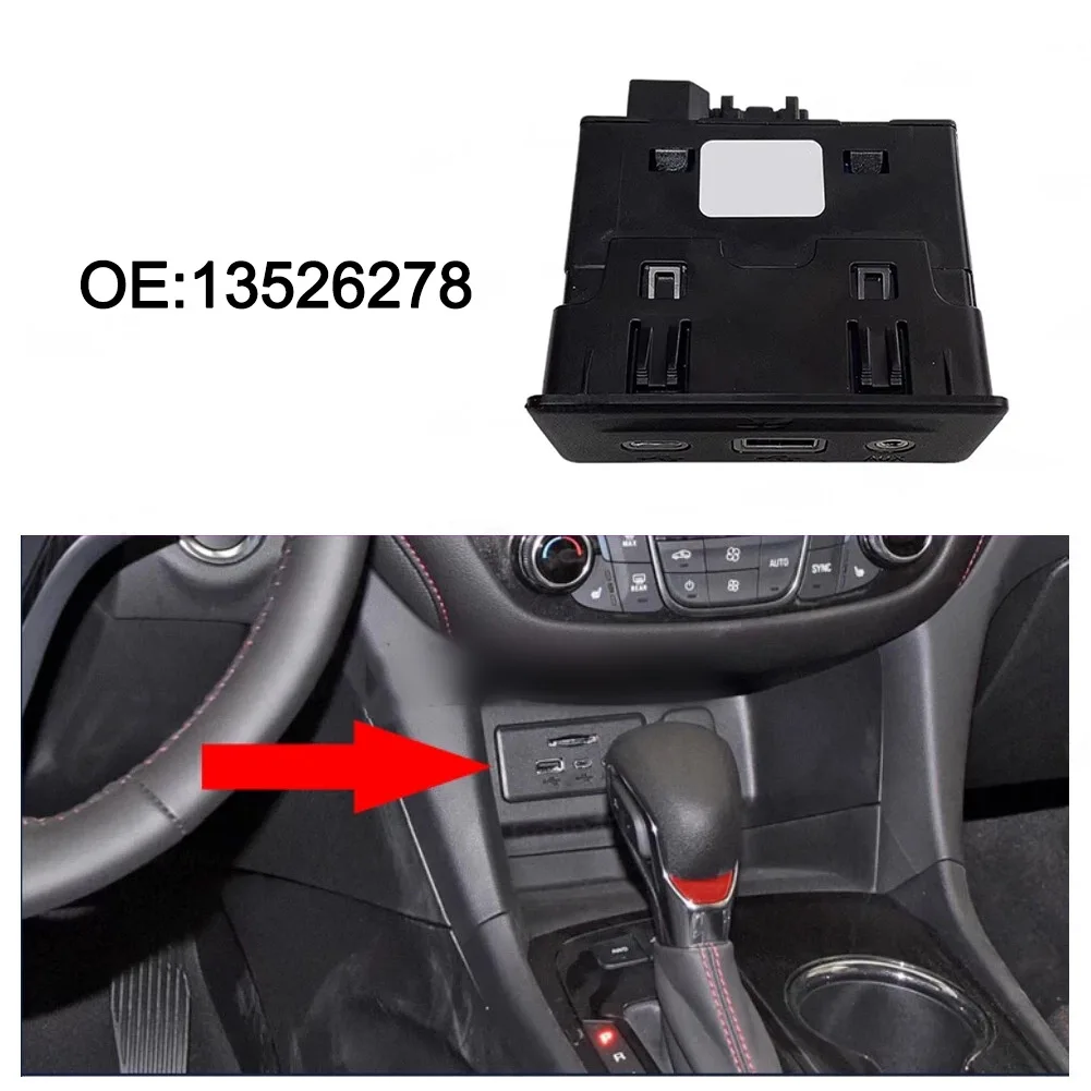 

USB-адаптер AUX (модуль) 13526278 для Chevrolet Silverado 2019-2023, GMC Sierra 1500 2500HD 3500HD, прямая замена