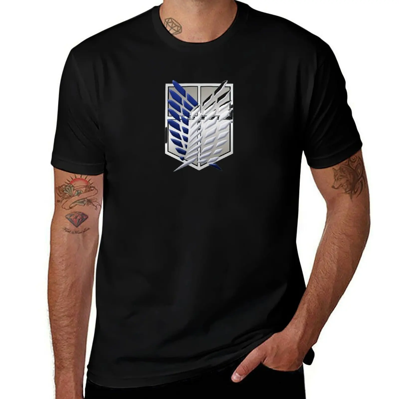Exploration battalion T-Shirt Fashion Simple Casual Tee Shirt T-Shirt