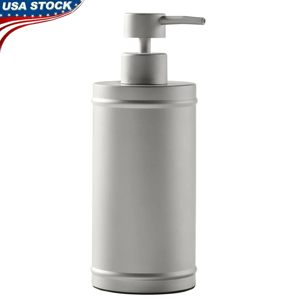 

Прочный металлический насос для мыла, элегантный дизайн, экономия места, компактный, функциональный, для кухни, ванной комнаты, офиса, стильные предметы первой необходимости для дома
