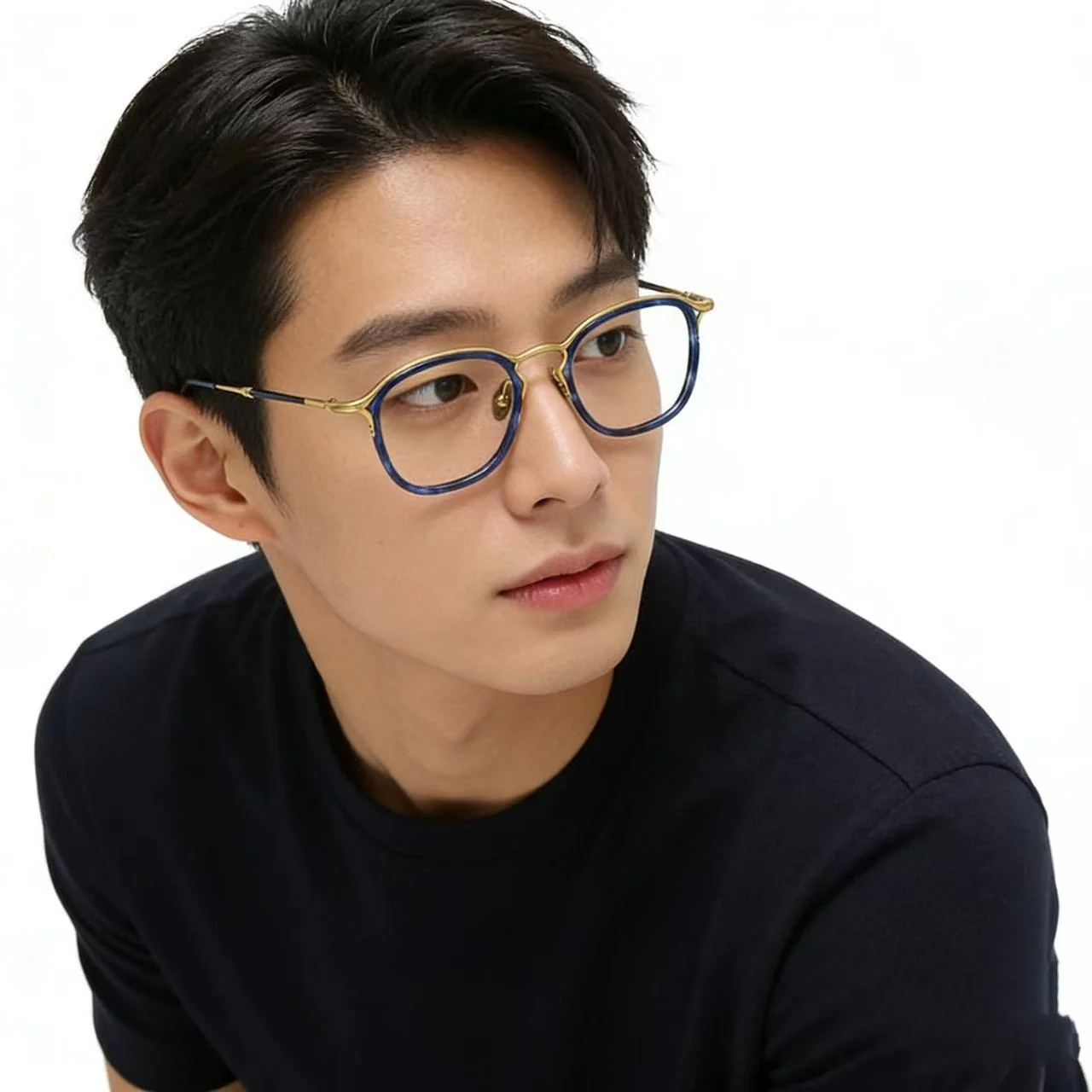 

Vintage Titanium Glasses Frame Men Oval Glasses Frame Optical Prescription Eyeglasses Women Luxury Brand Acetate Eyewear