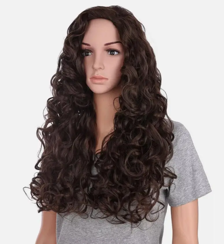 Long Hair Curly Full Head Halloween Wigs Cosplay Costume Party Halloween