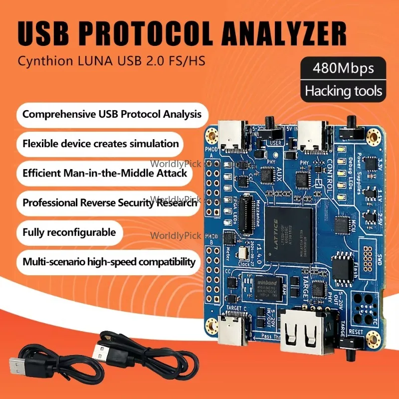 Open Source USB Sniffer Analyzer, USB 2.0 Version
