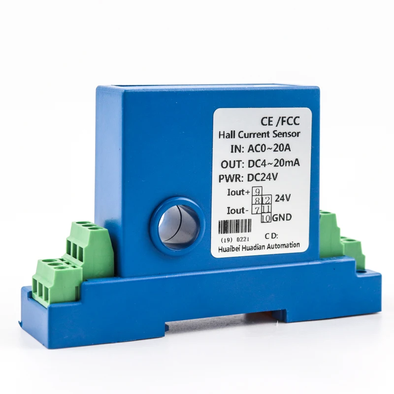 

Current Transmitter Output 4-20mA Closed Loop High Current Transmitter/Sensor