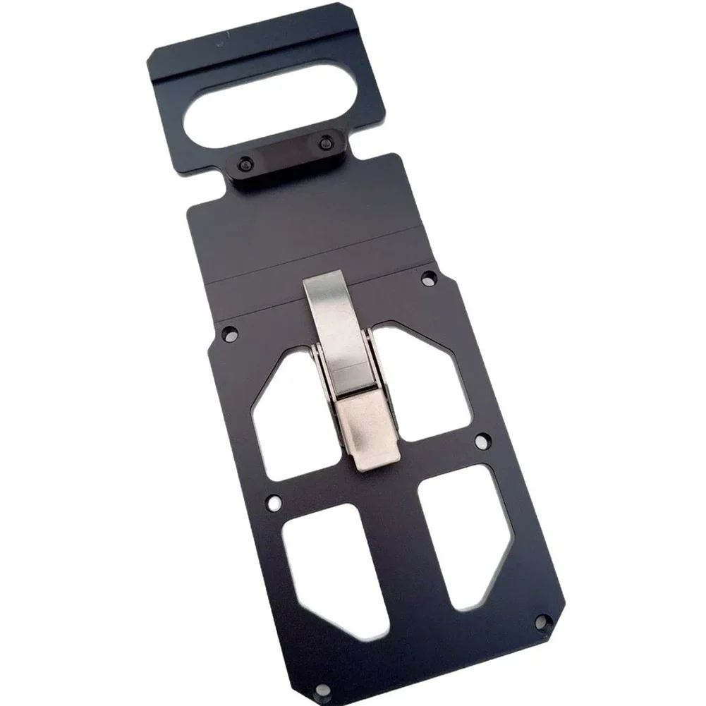Electric Circular Saw Right Angle Plate Guide with Adjustable Side Clamp for Stability and Accurate Square Woodworking Cuts