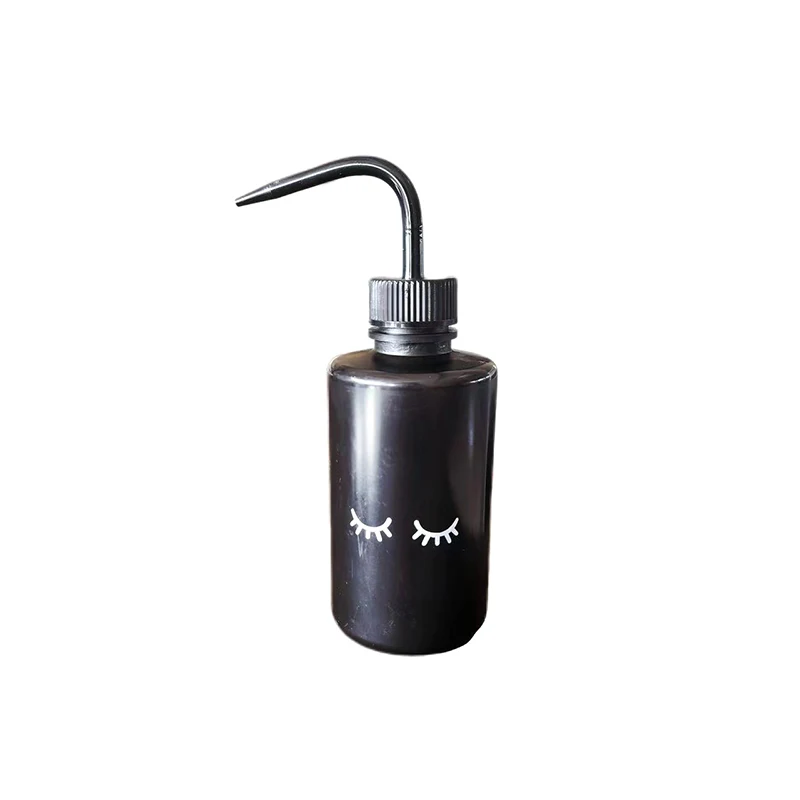 250ml Water Squirt Bottle Safety Rinse Bottle Watering Tools Plastic Squeeze Washing Bottle For Eyelash Extension Tattoo