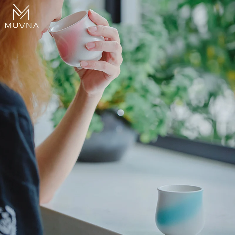 MUVNA Premium Coffee Mugs/Coffee Mug Set/Can be used for coffee, drinking,  hot tea, speciality gifts/White 120ml - AliExpress 15