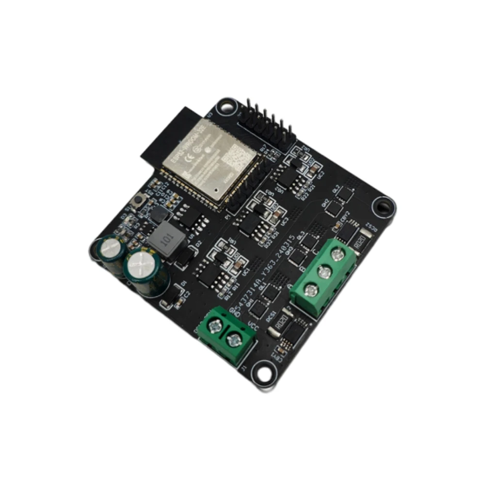 Imagem -04 - Placa de Motorista sem Escova sem Fio Wi-fi Bluetooth Compatível Foc Simples Versão Modificada Dc1228v Esp32 20a