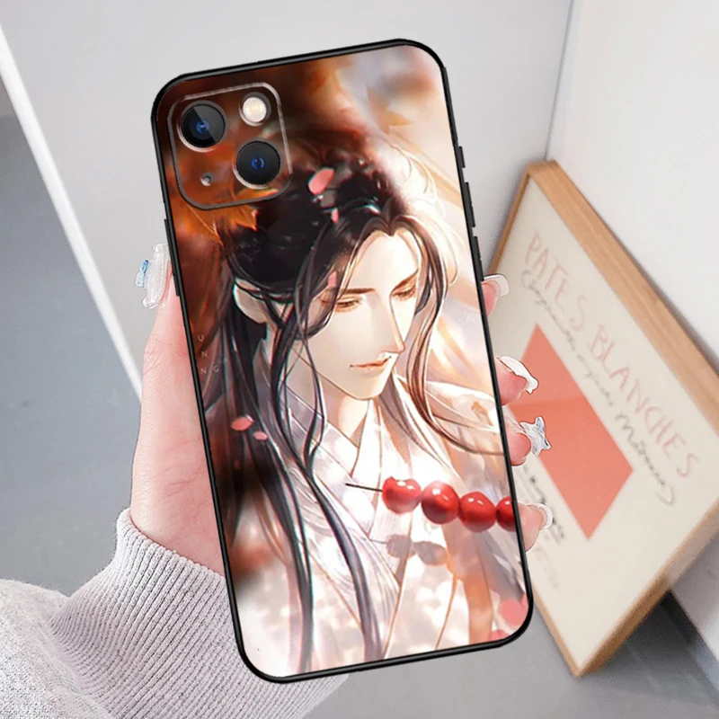 The Husky and His White Cat Shizun Funda Case For iPhone 16 11 12 13 14 15 Pro Max Plus Mini X XR XS Max SE 2020 2022 Cover