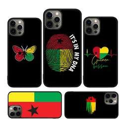 Guinea Bissau Flag phone Case For iPhone 15 16 Plus 12 mini 13 11 14 Pro X XR XS Max cover shell coque