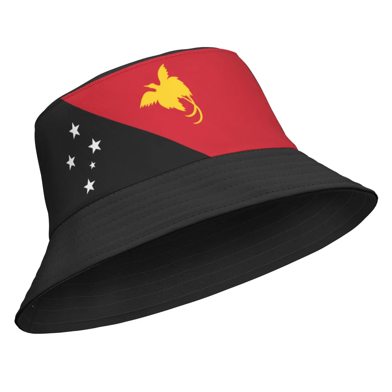 Papua New Guinea Free Custom Made Name Number Png Bucket Cap Nation Flag Pg Guinean Country College Print Photo Fisherman Hat