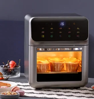 Air Fryer With Viewing Window Kitchen Appliances Household Commercial Non-fryer Air Fryer 10L 1350w Air Fryer