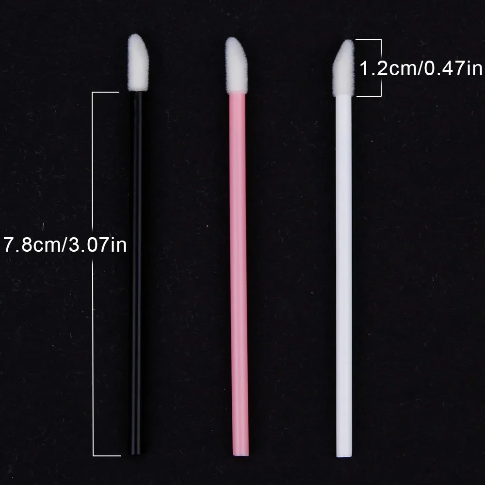 Disposable Lip Cleaning Accessories Brush Women Lipstick Eyelash Eyebrow 50/100 PCS Wholesale Gloss Wands Applicator MakeUp Tool