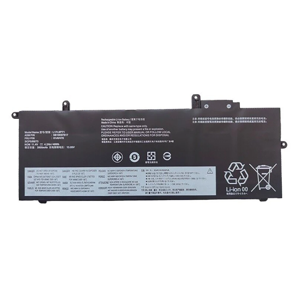 

L17L6P71 L17M6P71 L17C6P71 Laptop Replacement Battery For Lenovo ThinkPad X280 Series 01AV470 01AV471 01AV472 SB10K97617