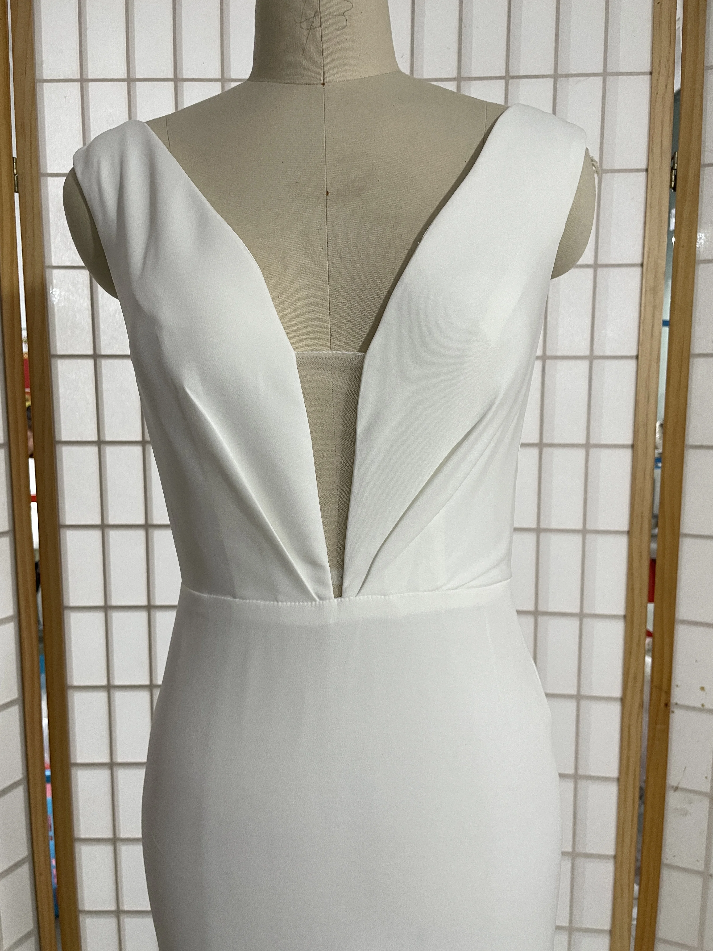 French Lace Light Wedding Dress Bride Simple Niche Tube Top Forest Style Retro Going Out Yarn Super Fairy Tail Welcome Dress