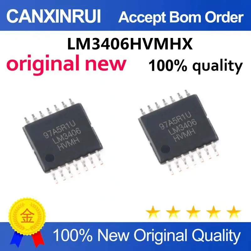 LM3406HVMHX LM3406HVMH LM3406 TSSOP14 Original Genuine Power Supply Chip New