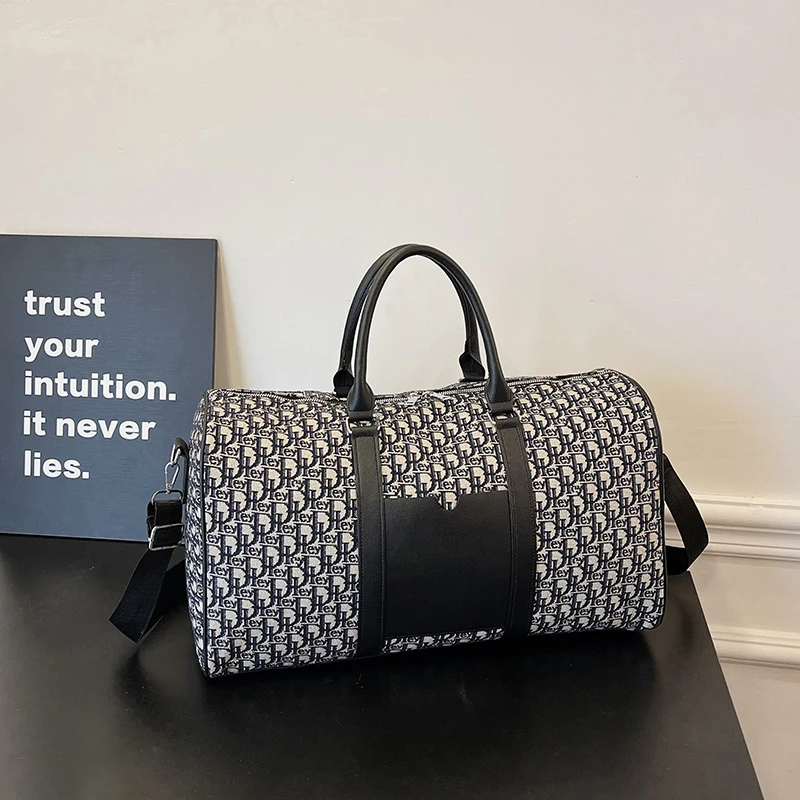 Cross Border Single Shoulder Letter Travel Bag Leisure Fashion Fitness Bag Spring New Item Single Shoulder Luggage Bag