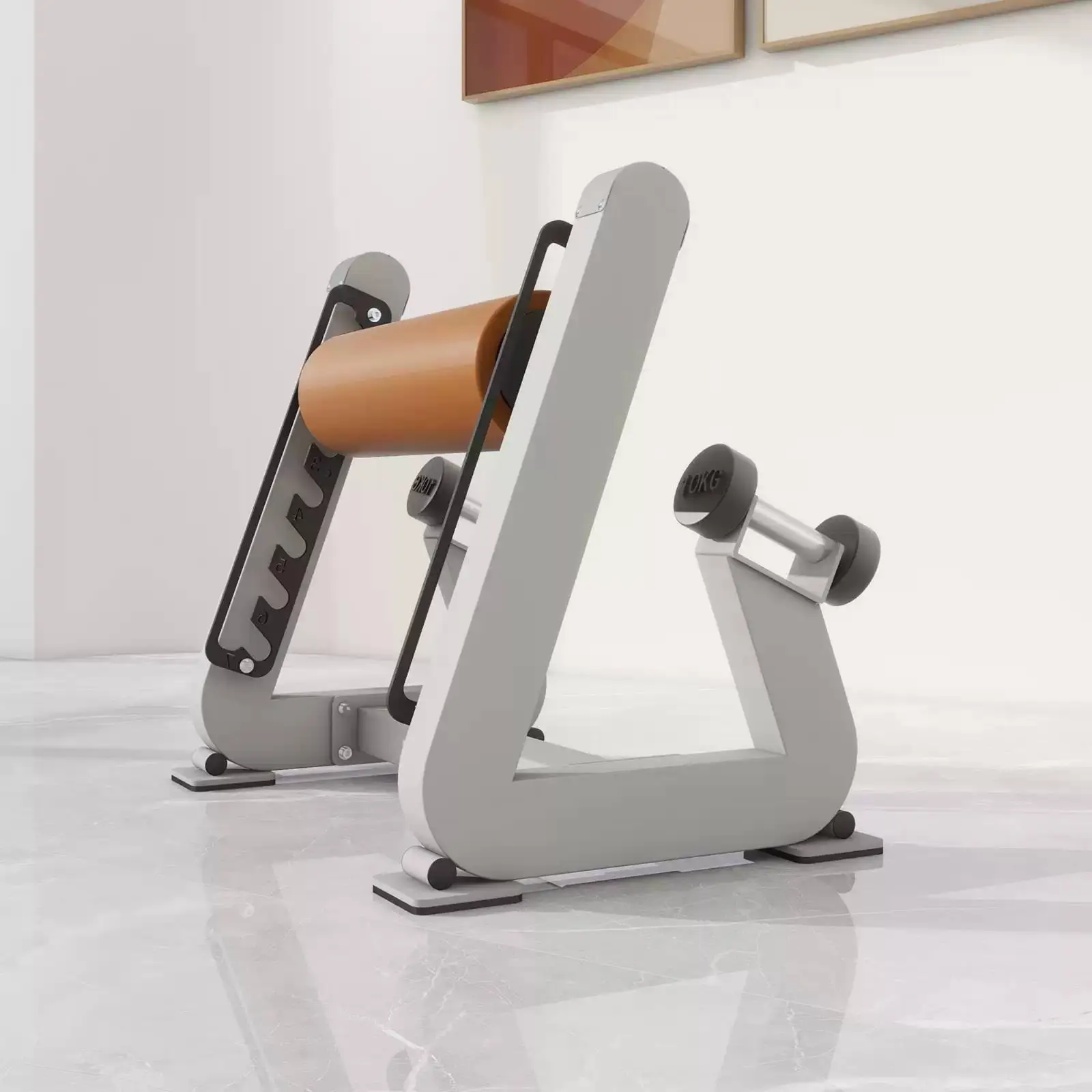 Multifunction Gym Tool Leg Training Equipment Adjustable Single Leg Squat Rack Bulgarian Split Squat Stand for Home Fitness