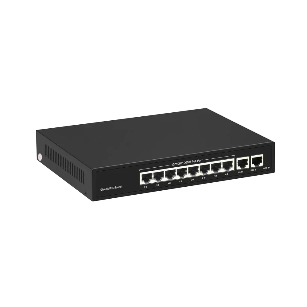 10 Port Gigabit PoE Switch