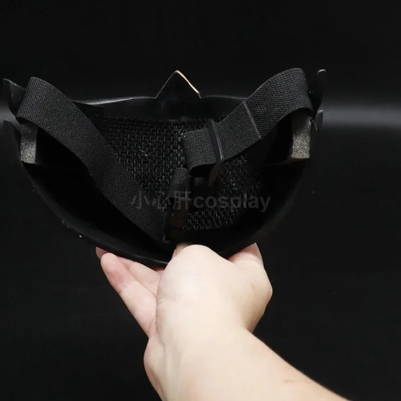 Маска Genshin Impact, новый аккаунт, Куки Шинобу, маска для косплея, смоляная маска ниндзя ручной работы, реквизит на Хэллоуин