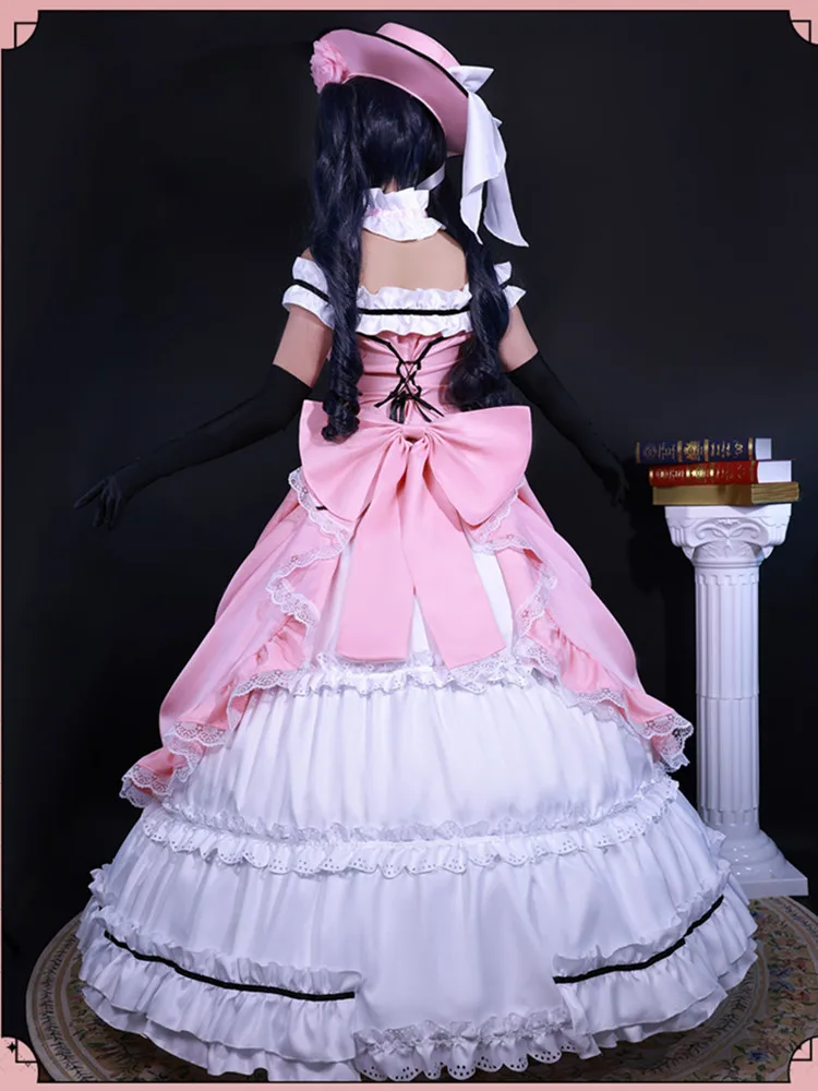 Ciel Phantomhive gaun Fashion kostum Cosplay Anime Black Butler wanita permainan peran kostum pakaian untuk anak perempuan ukuran XS-3XL 2024