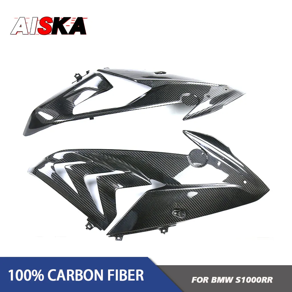 100% 3K Real Carbon Fiber Upper Side Fairing Covers Panels Motorcycle Modified Accessories For BMW S1000RR 2015 2016 2017 2018