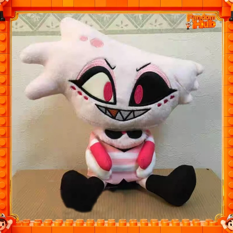 

НОВИНКА! Плюшевая игрушка-кукла Angel Dust из Hazbin Hotel, милый подарок для фанатов.