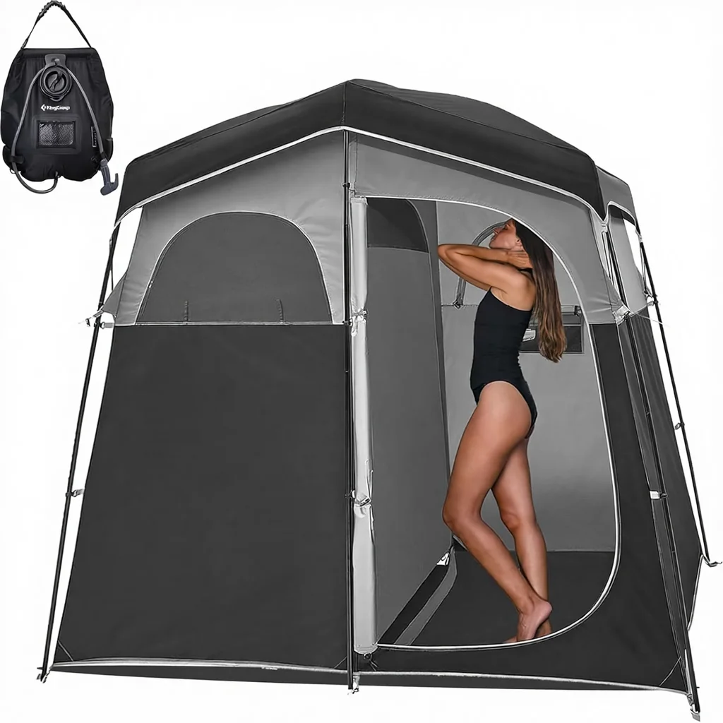

Model Shower Tent Portable Privacy Outdoor Camping 1/2 Room Toilet Tents Shower Bag Dressing Room Beach