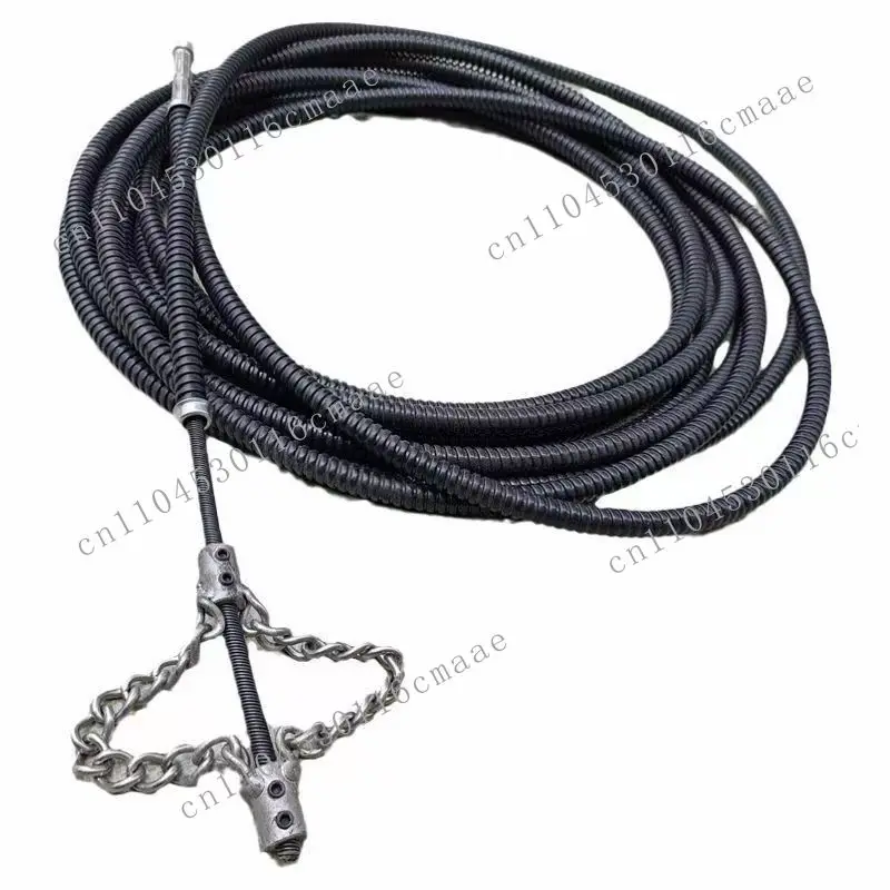 It is suitable for dredging sewer solid core springs dredging boiler blockages electric drill hammer solid springs