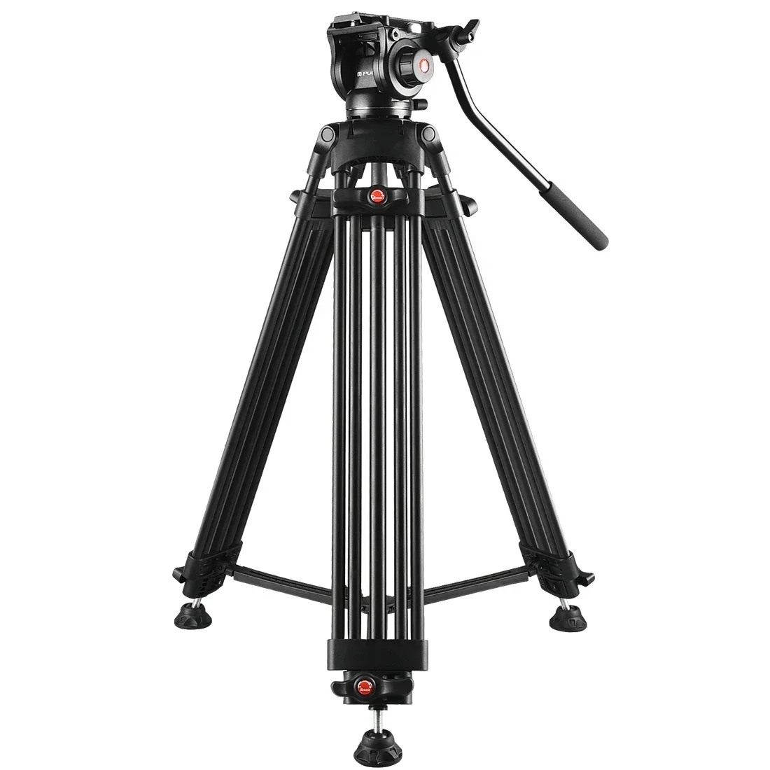 Factory price Professional Heavy Duty Video Aluminum Alloy Stand With Head For DSLR For SLR Adjustable Camera Tripod