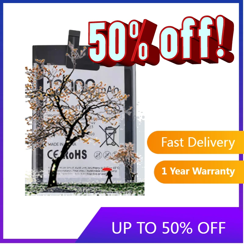 

【Fast Delivery】BAT22M2012000 12000mAh Battery For DOOGEE S89 Pro Mobile Phone Batteries