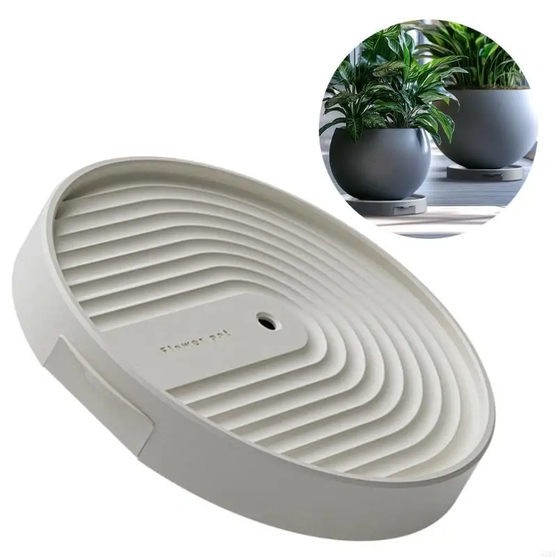 55KF Mobile Plant Stand Garden Pots Mover Home Gardening Accessories Flowerpot Base for Flexible Placement in Various Spaces