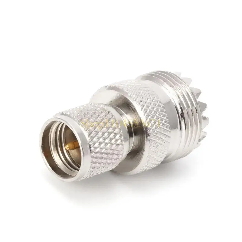 Best Seller Mini UHF Male To UHF Female Jack Straight RF Connector Coaxial Converter Adapter