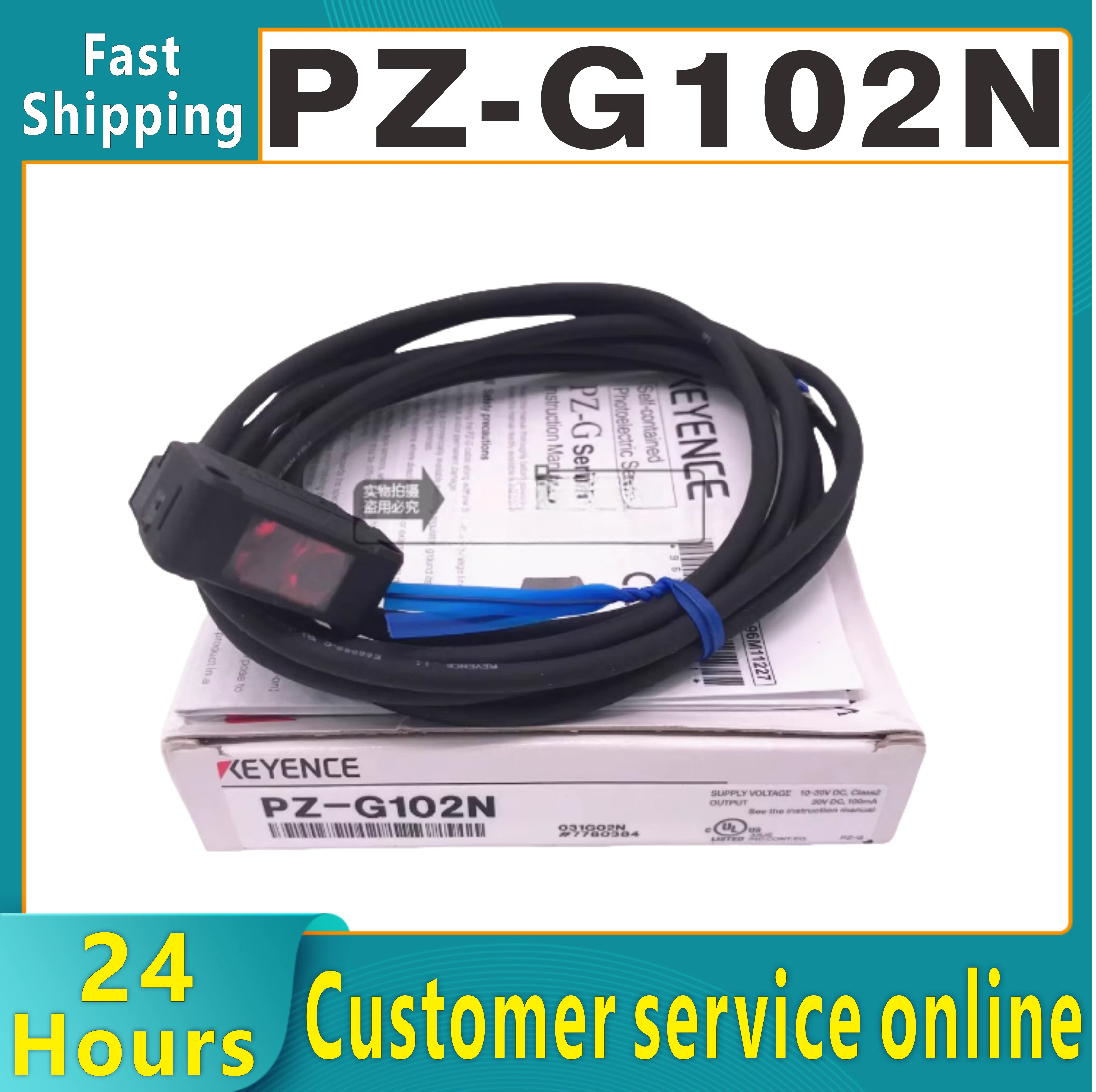 

PZ-G102N Brand new original genuine KEYENCE/Keyence photoelectric switch sensor in stock