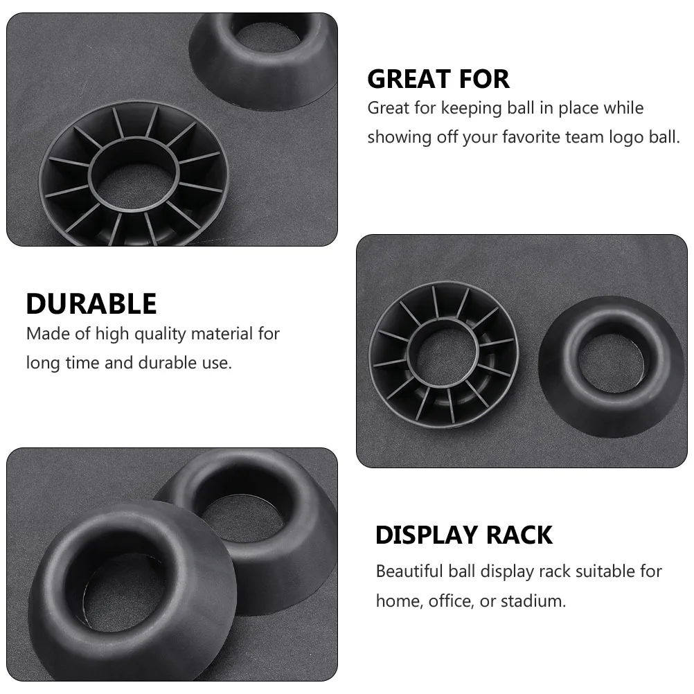 

1pc Basketball Football Base Holder Stand For Home Office Stadium Ball Rack Sports Equipment Organizer Display Base