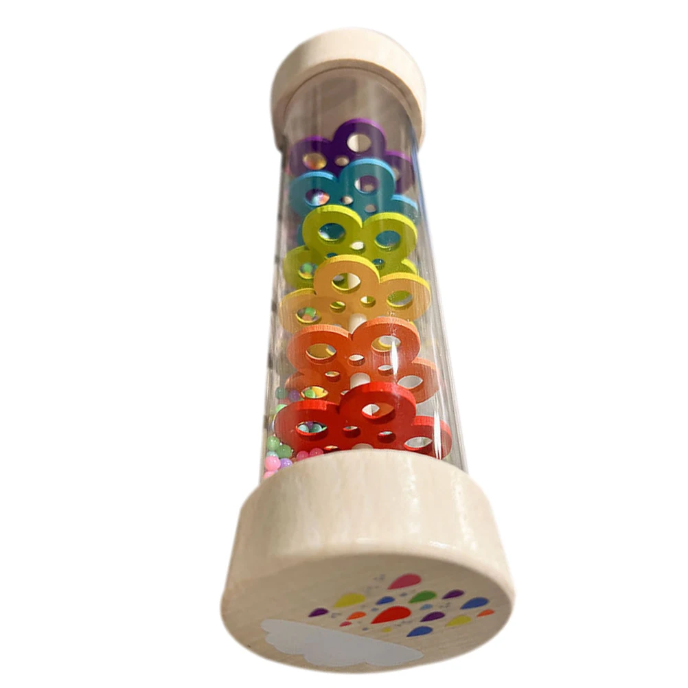 

Rain Tube Musical Instrument Sensory Auditory Toy Stick Cognitive Sound for Baby Rainstick Kid Maker Plaything