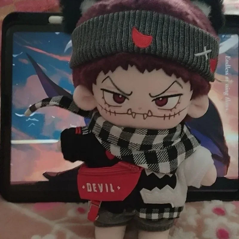 20 centimetri Gioco di Ruolo Attributo Mostro Sveglio Bel Ragazzo Morbido Peluche Corpo della Bambola Del Fumetto Vestire Peluche Bambole Regalo di Natale di Halloween