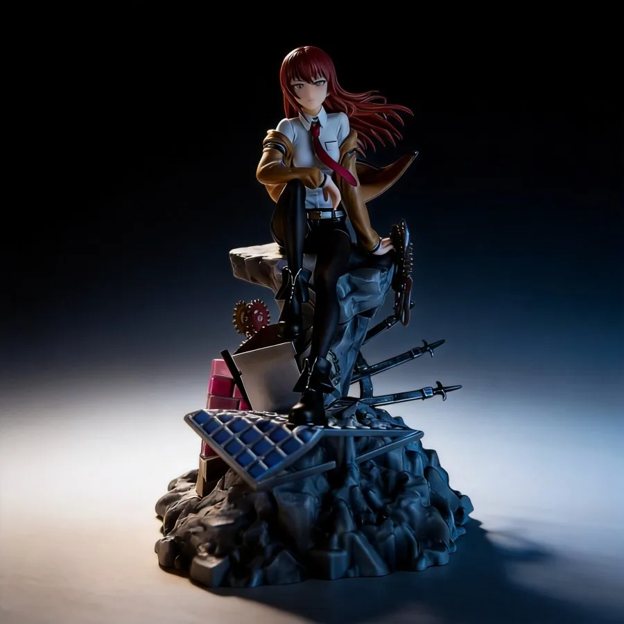 

Anime Steins;Gate Makise Kurisu Figure 25cm Collectible Model Toy Statue Decoration Gift for Fans
