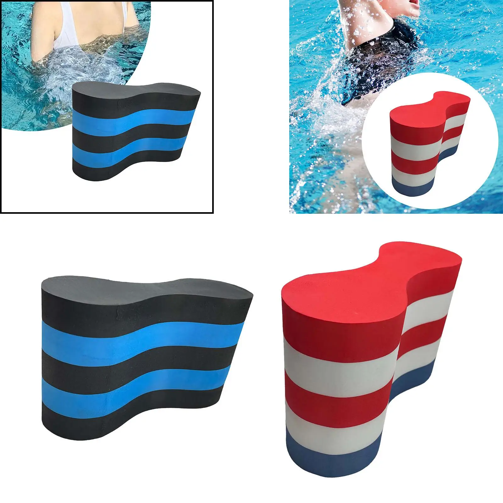 4-5 Layer Pull Buoy Leg Float Swimming Flotation EVA Foam Swim Trainer Buoyancy Swimming Pull Float Swim Training Tool Beginners