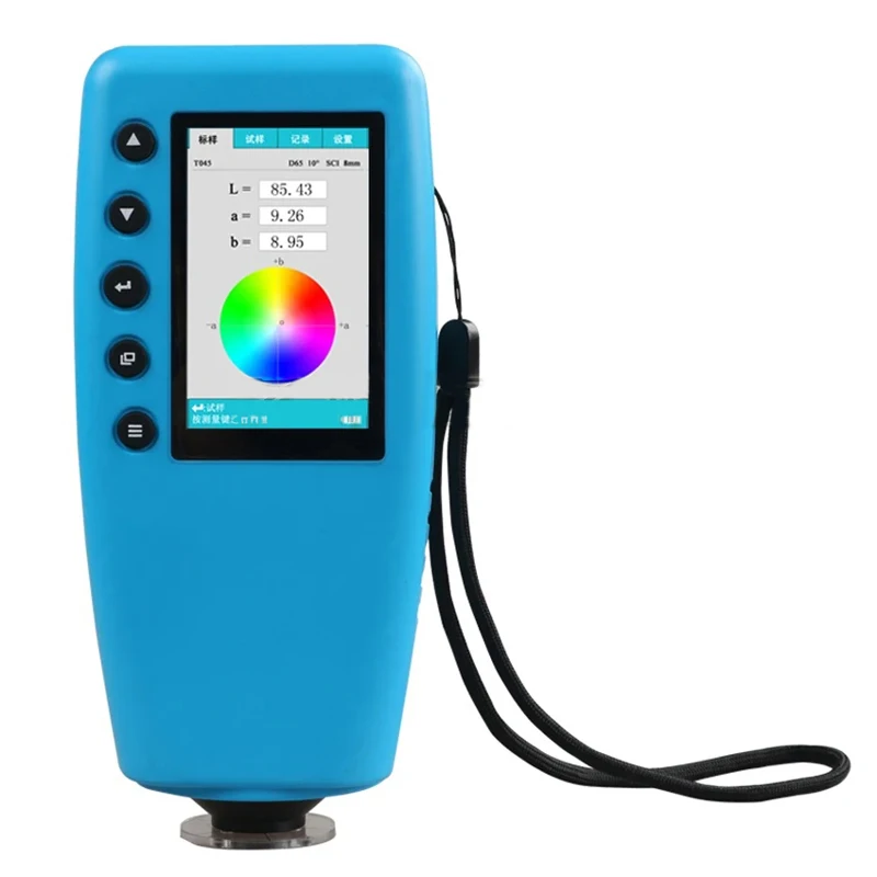 Inexpensive Portable WR10 8mm WR10QC 4mm Delta E Colorimeter Color Meter Plastic Film Pigments Paint etc