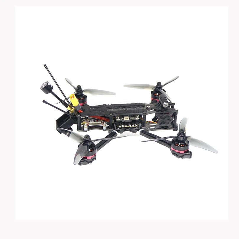 Rtf XY-5 220mm fpv racing drone 4-5s com motor rs2205 2300kv f4 v2 controle de vôo micro câmera 51466 hélice diy quadcopter