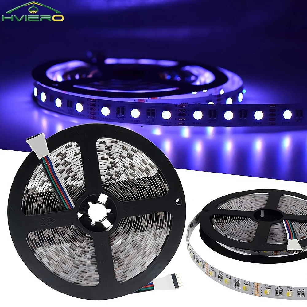 

4 Color in 1 Led Chip 5M DC 12V RGBW/RGBWW 60Leds/m 300leds NON Waterproof IP20 5050 SMD Flexibles LED Strip Light Multipurpose