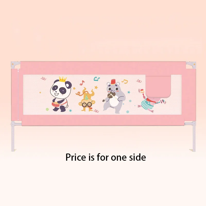 200cm Baby Bed Guard Rails 1-pcs Safety Fence Bedrail Adjustable Height Children Rail Babies Barrier for Baby Bed Guardrails