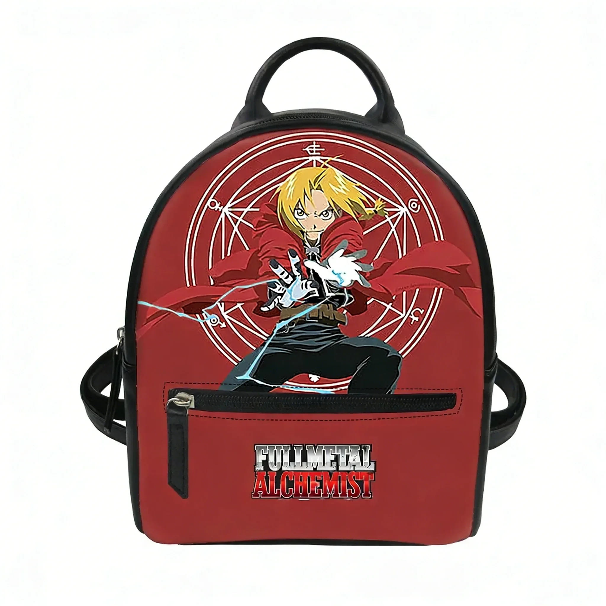 

Fullmetal Alchemist Backpack Purse Womens Schoolbags Personalized Double Shoulder Bag High Quality Travel Daypack Customize Bags